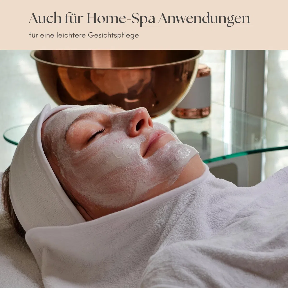 Gesichtshandtücher, 3er-Set, weiß, flauschige Mikrofaser, Premium Studioqualität, Kosmetikkompressen, U-Förmiger Schnitt, langlebig, 400g/m², Kosmetikhandtuch