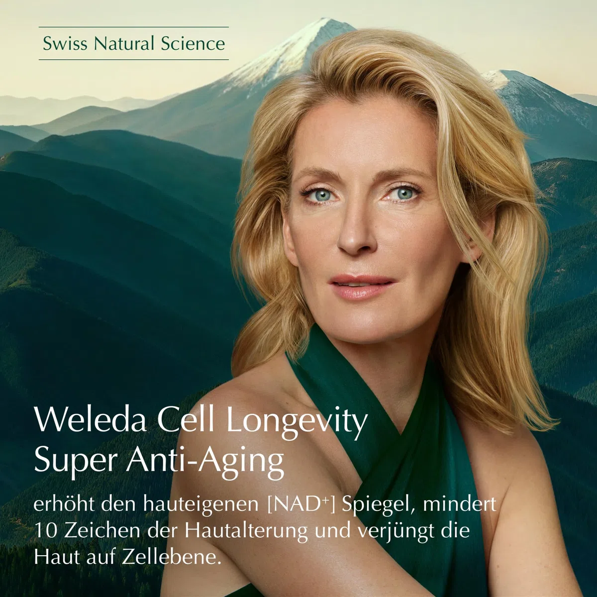 WELEDA Cell Longevity Super Anti-Aging Youth Boosting Eye Balm 4in1 Augenpflege NAD⁺ Booster Retino-Cell reduziert Falten dunkle Augenringe Naturkosmetik vegan 15ml