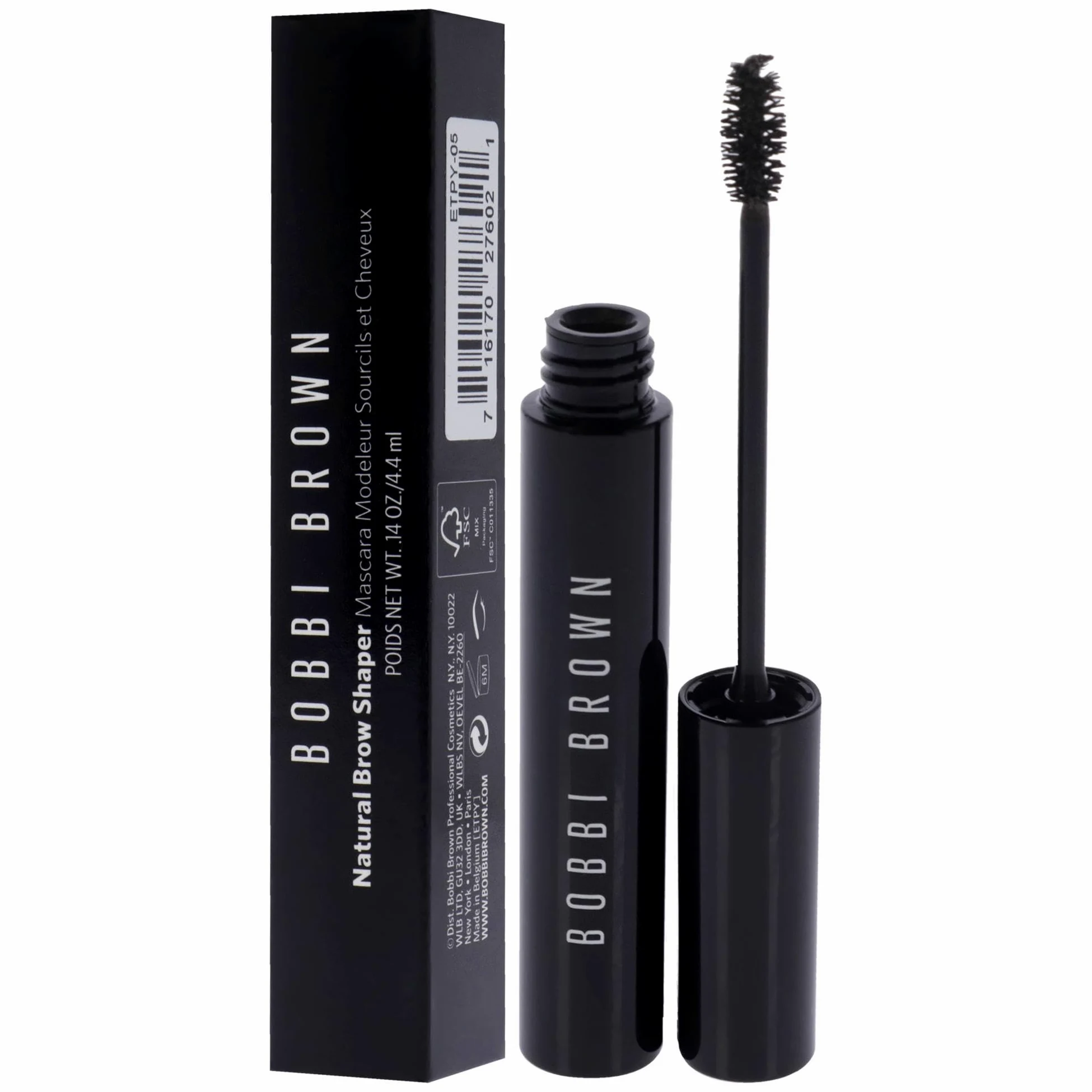 Bobbi Brown Natural Brow Shaper Mascara – 5 Espresso for Women 0,14 oz Mascara