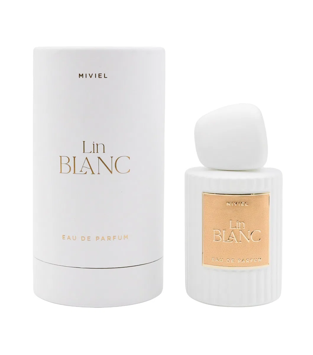 LIN BLANC Eau de Parfum 50ml – Exklusiver Damen-Duft mit Baumwolle, Bergamotte, weißem Oud & Kaschmir
