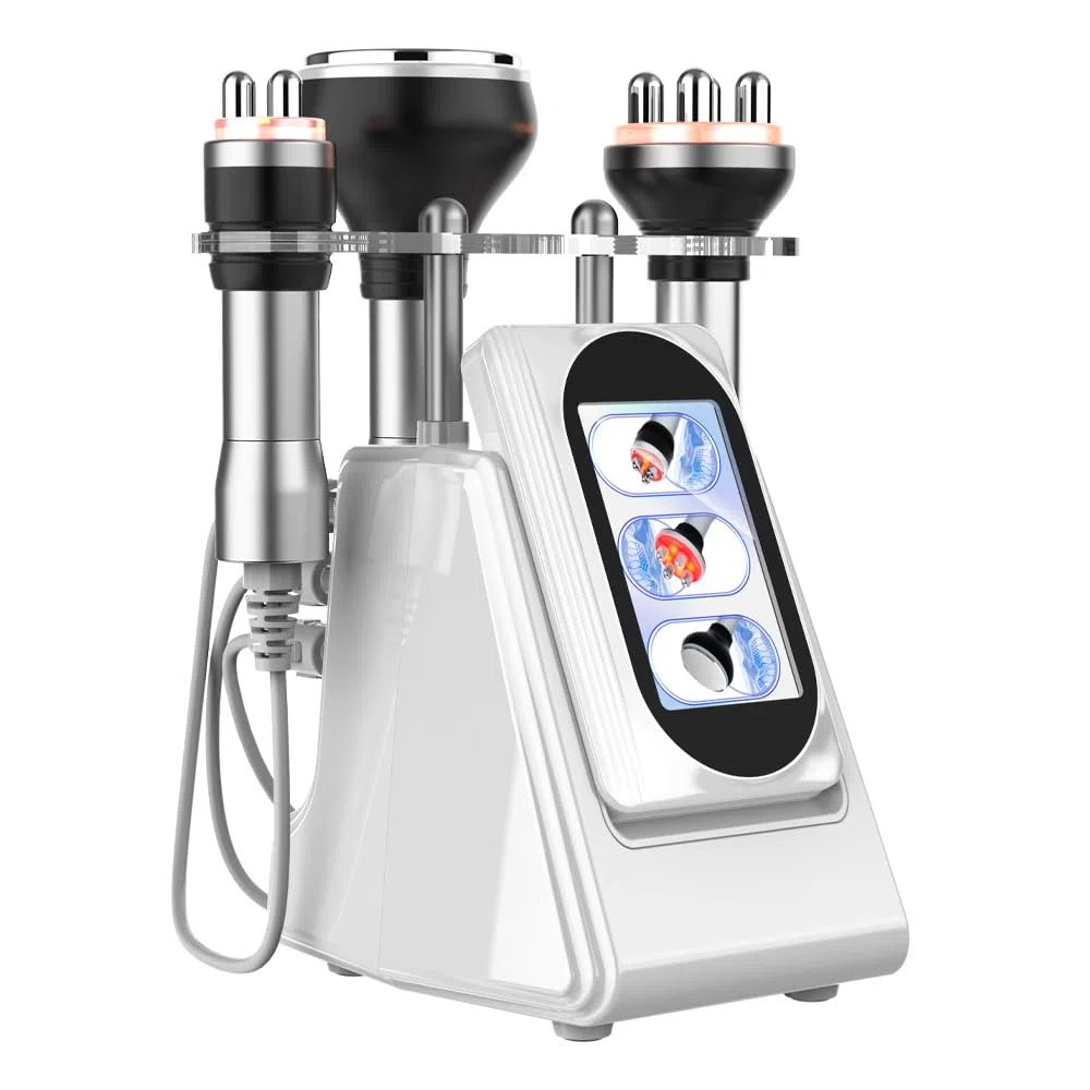 Elitzia 3 in 1 80k Kavitation Maschine Ultraschall Kavitation Körper Sculpting Fettverbrennung Gesicht RF Radiofrequenz Vakuum Massage Hautstraffung Maschine Tragbar Schönheitssalon Spa Heimgebrauch