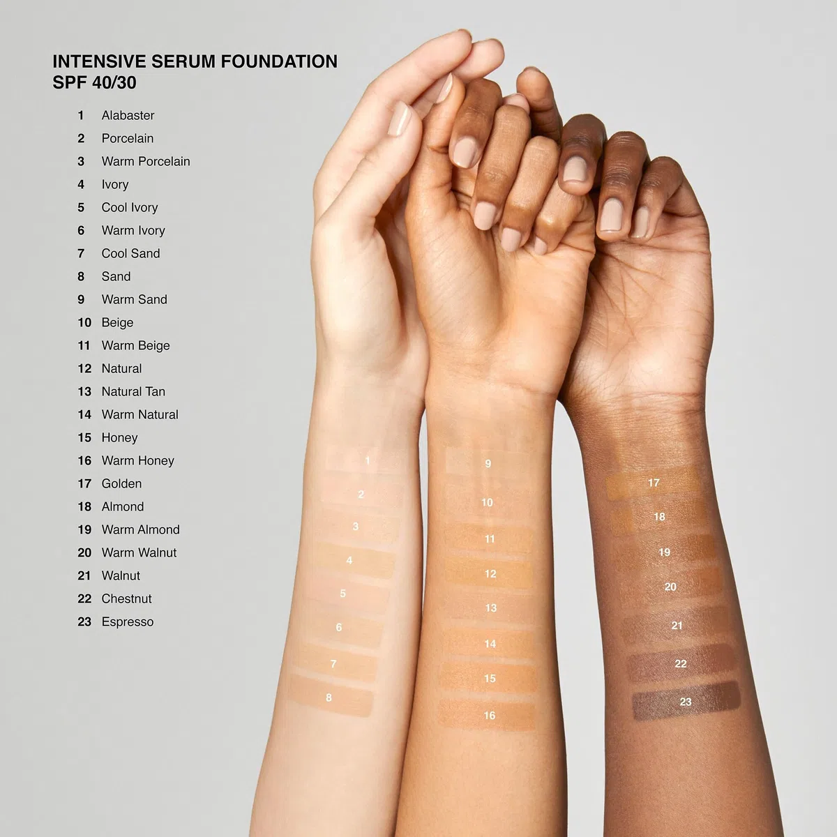 Serum Foundation Balancing SPF40 Warm Natural