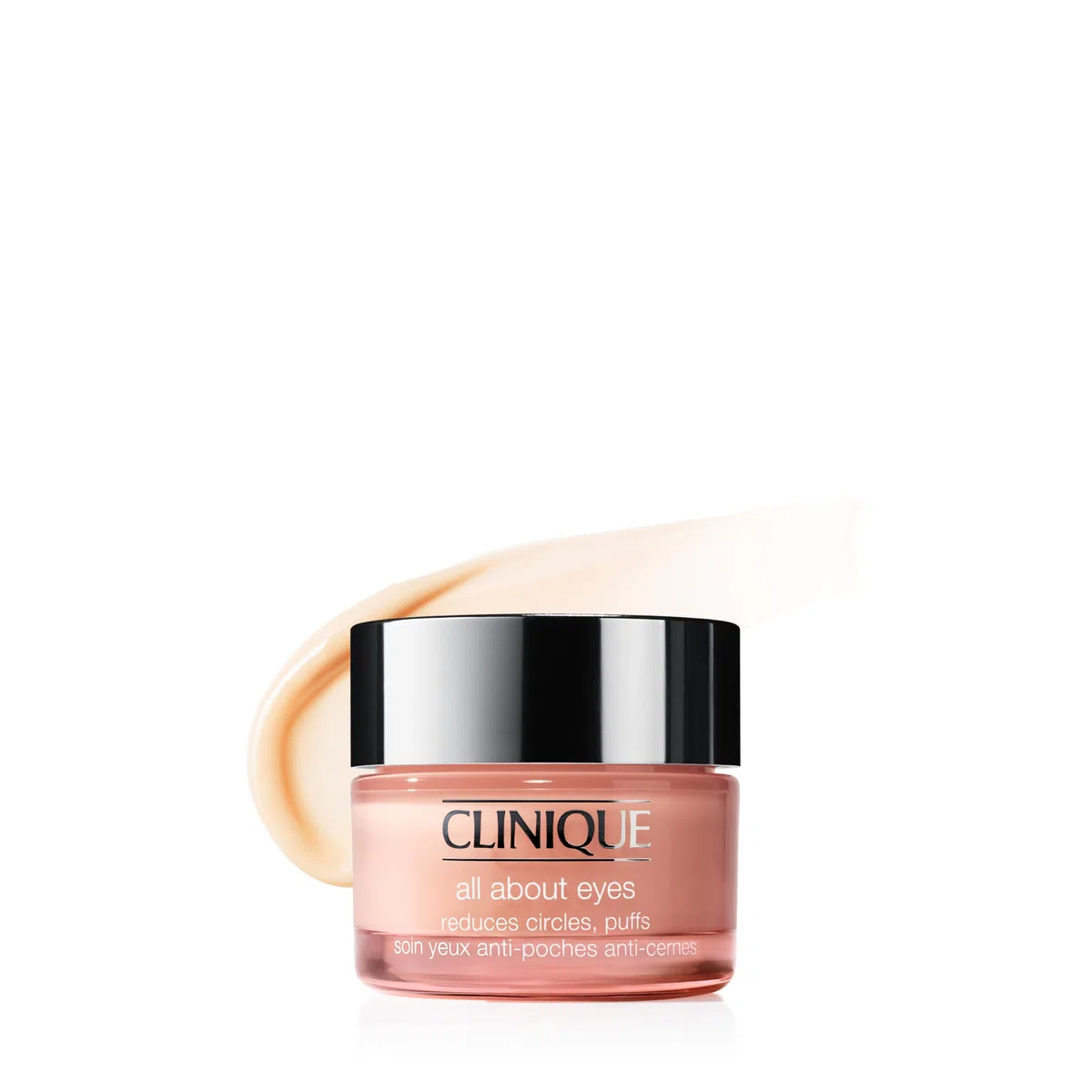 Clinique All About Eyes™ Eye Cream With Vitamin C – Feuchtigkeitsspendend, aufhellend, abschwellend, mindert dunkle Augenringe