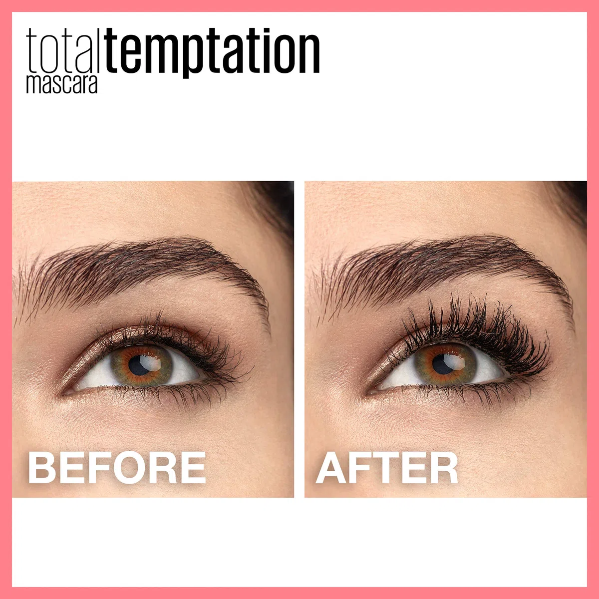MAYBELLINE Total Temptation Washable Mascara - Blackest Black