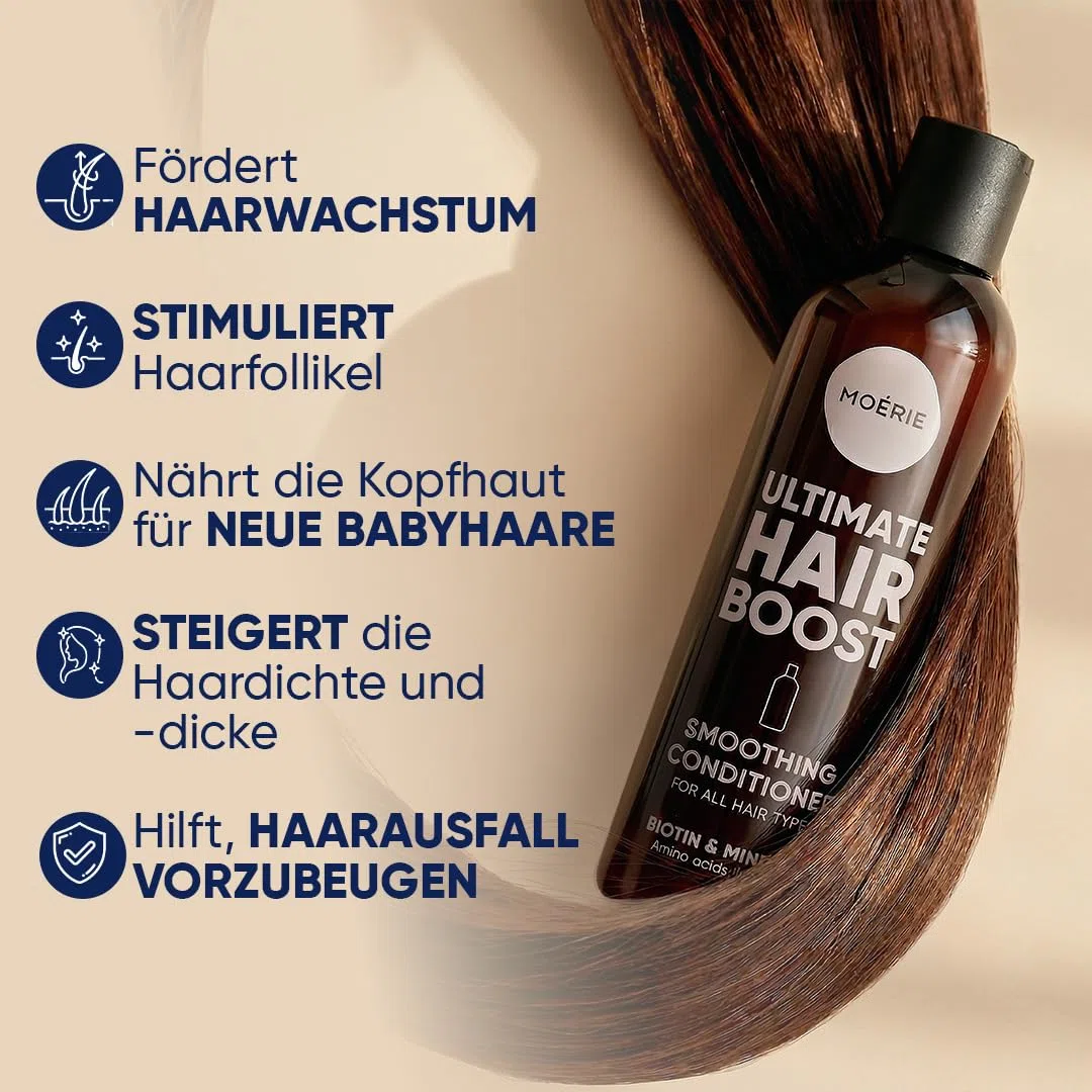 Haarwachstum Conditioner gegen Haarausfall – Biotin und Koffein Haarwuchs Conditioner für Frauen und Männer – Haarwachstum Beschleunigen, Stärkt die Haarwurzel und Reduziert Haarverlust (Doppelset)
