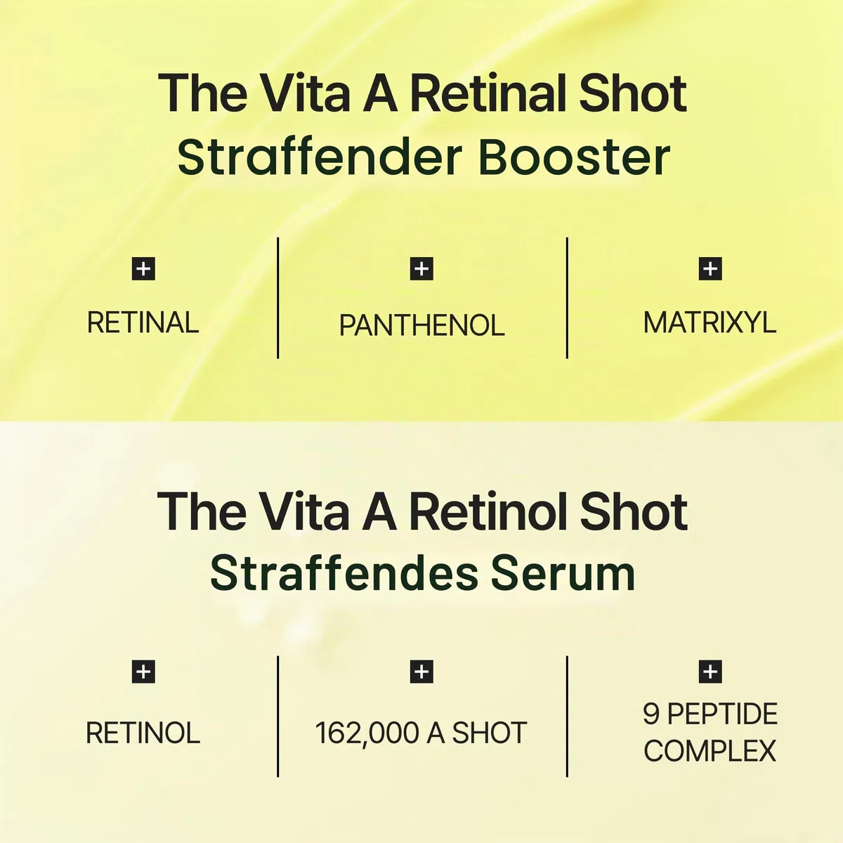 celimax Retinol + Retinal Shot Tightening Serum & Booster Set – Straffende Retinoid-Pflege mit Peptiden gegen Falten, feine Linien, sichtbare Poren und ungleichmäßige Hautstruktur, Korean Skincare