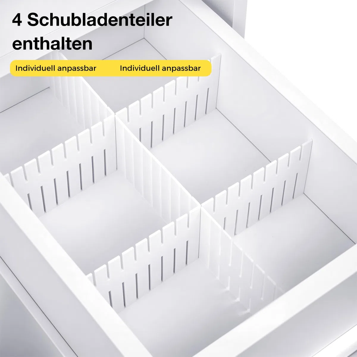 Nageltisch mit Staubabsaugung | Profi Manikürtisch für Nageldesign | Stabiler Nagelstudio Tisch mit 2 Schränken, 2 Schubladen, Handauflage & 4 Staubsaugerbeuteln (Weiß)