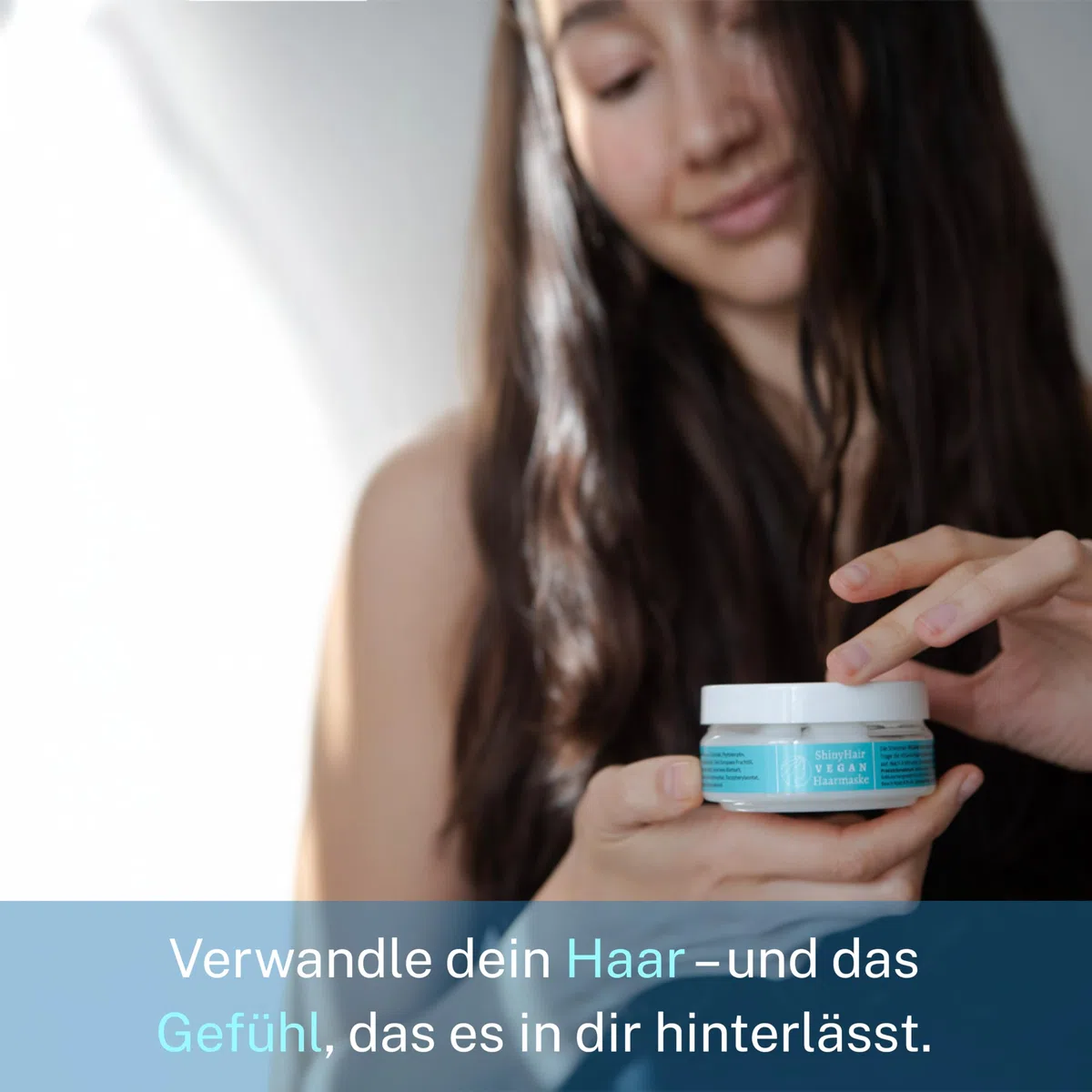 Haarmaske mit Keratin, Rosmarinöl & Arganöl, vegan, 3er Pack | vegane Keratin-Haarkur, für trockenes & strapaziertes Haar, spendet Feuchtigkeit, für glänzendes Haar, 1-2x pro Woche