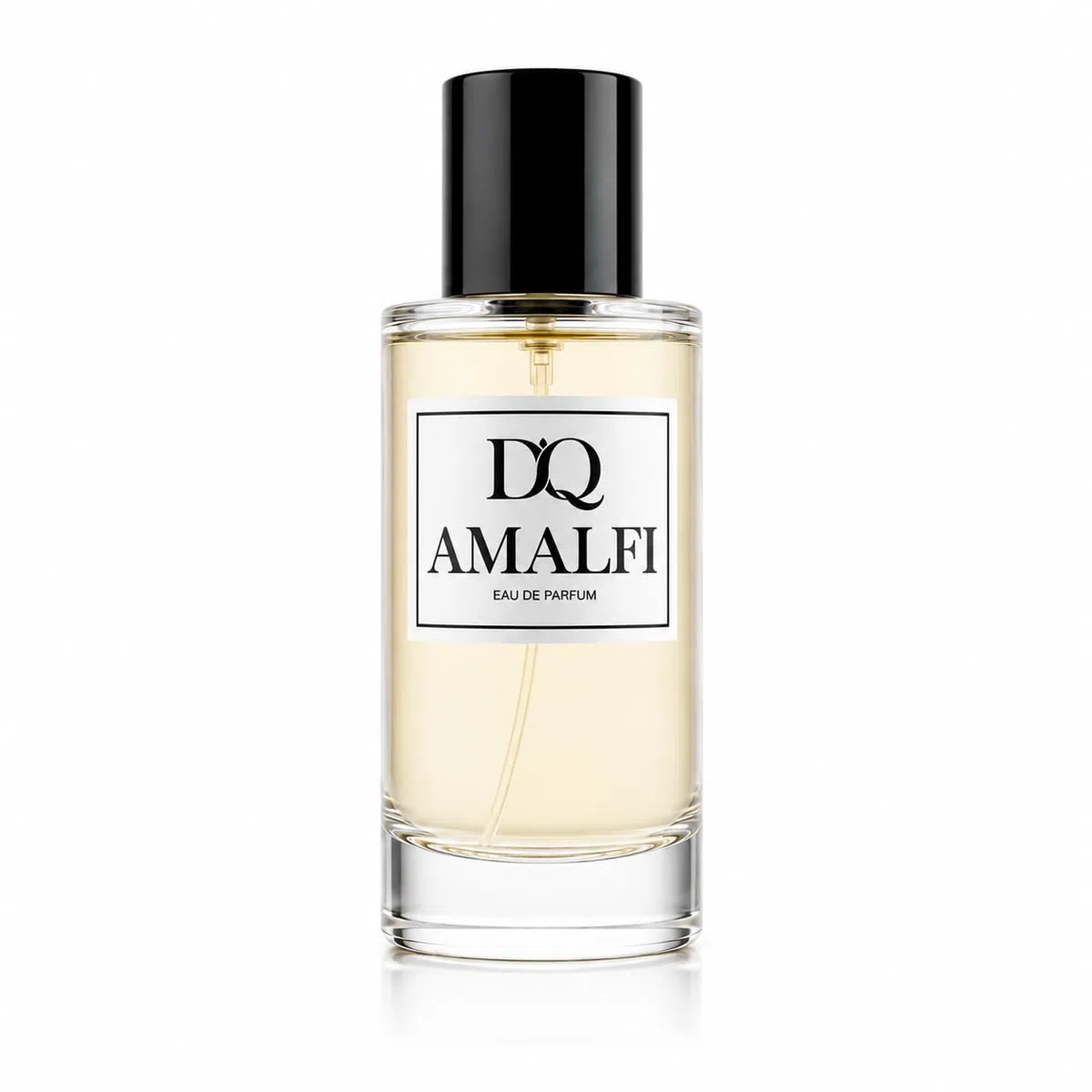 D'QAR Amalfi Eau de Parfum 50 ml – Unisex Parfüm für Damen & Herren – Mediterraner Zitrusduft mit Mandarine, Zitrone, Minze und Bergamotte