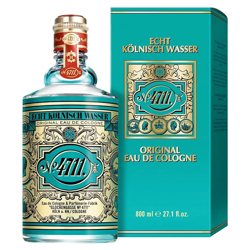4711 Echt Kölnisch Wasser Eau de Cologne 800ml Molanusflasche Duftklassiker ikonischer Flakon unisex