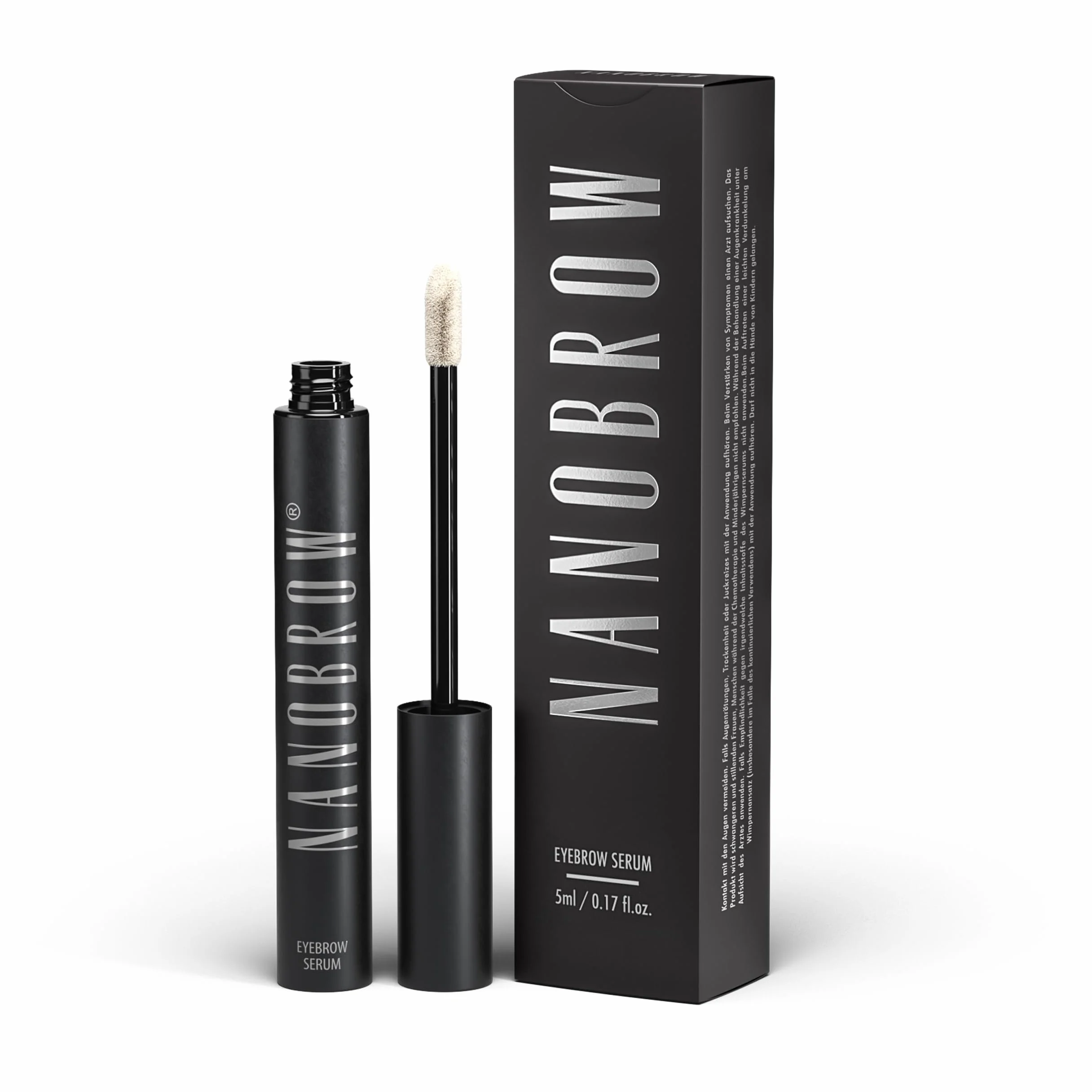 Augenbrauenserum Nanobrow Eyebrow Serum 5ml - Beschleunigung des Augenbrauenwachstums, dichte und starke Augenbrauen