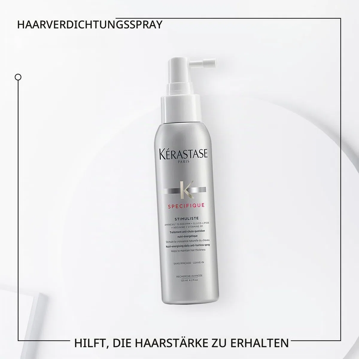 Kérastase | Nährendes Haarspray für dünnes und feines Haar, Gegen Haarverlust und Haarbruch, Spray Stimuliste, Spécifique, 125 ml