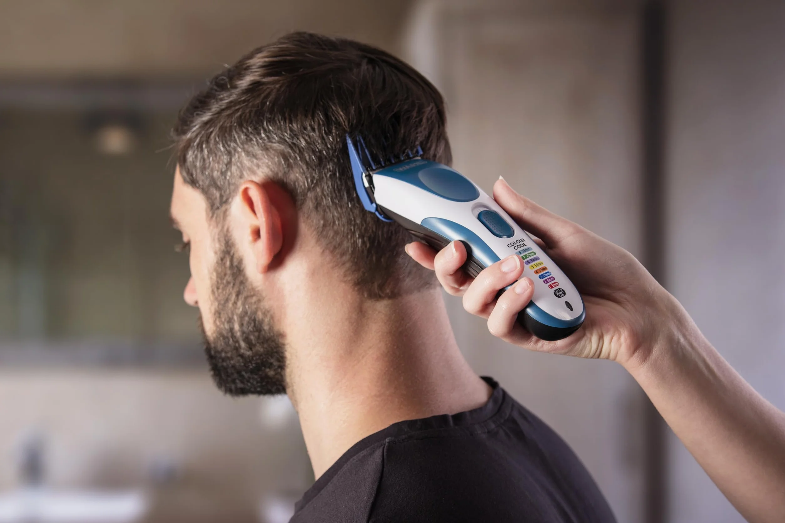 Wahl Color Pro Combo 3in1, Haarschneider für Männer, Familien-Haarschneideset, Kopfrasierer, Herren-Haarschneider mit Barttrimmer, Nasentrimmer, Personal Trimmers, Grooming Kit