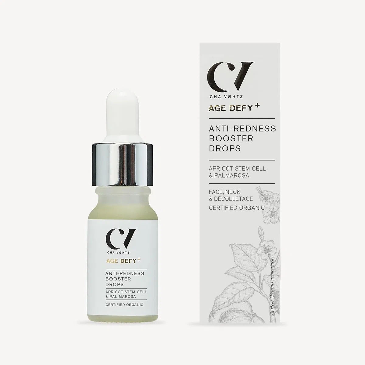 Green People Age Defy+ Soothing Anti-Redness Oil Serum, 10ml | Serum für Reife Haut, Gegen Rötungen, Parabenfrei und ohne Alkohol, Aprikosen- und Kamelienstammzellen, Vegan