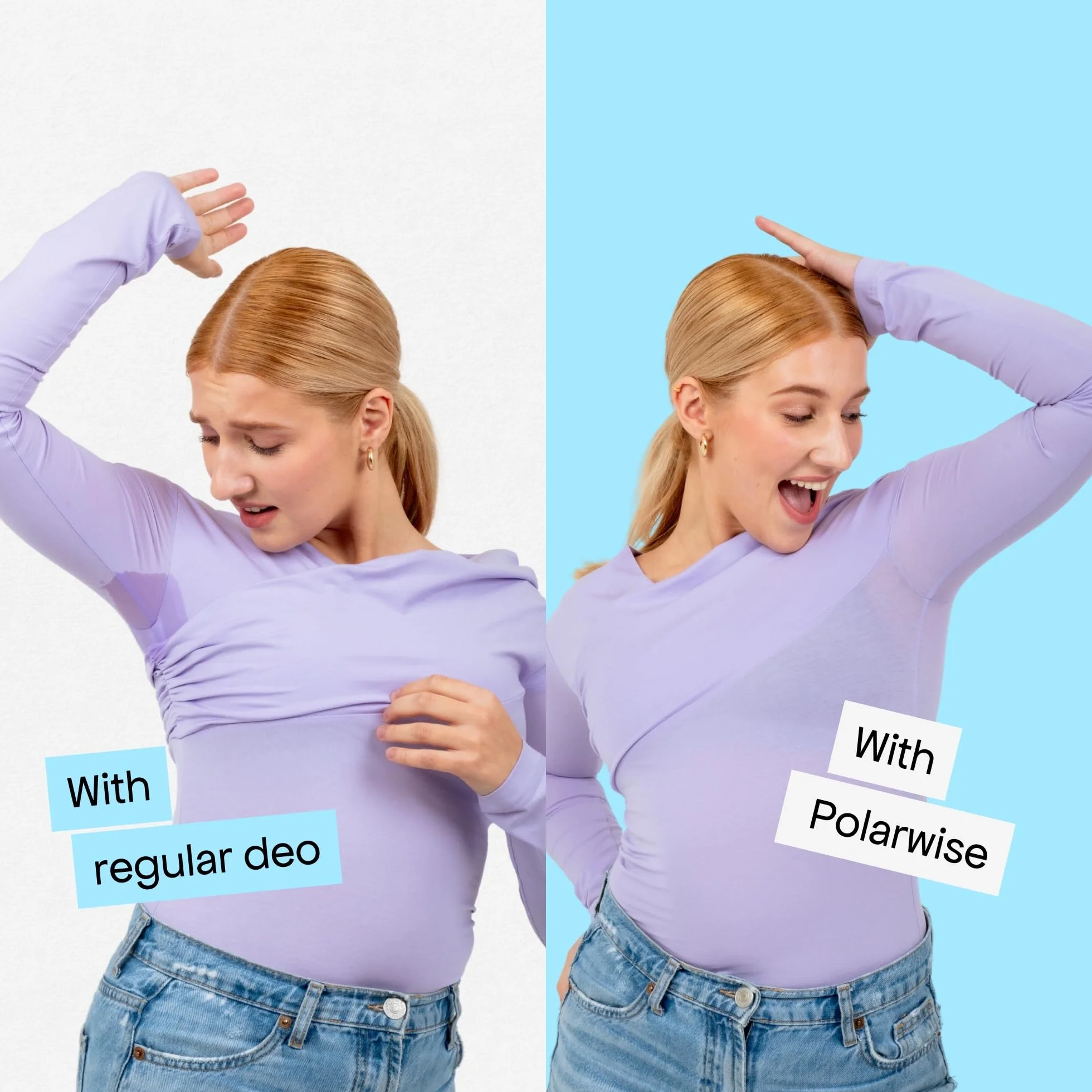 Polarwise Strong Roller Bundle – Antitranspirant Roller gegen starkes Schwitzen – effektiver Schutz vor Achselschweiß - Mehr als ein Deodorant – 30 ml