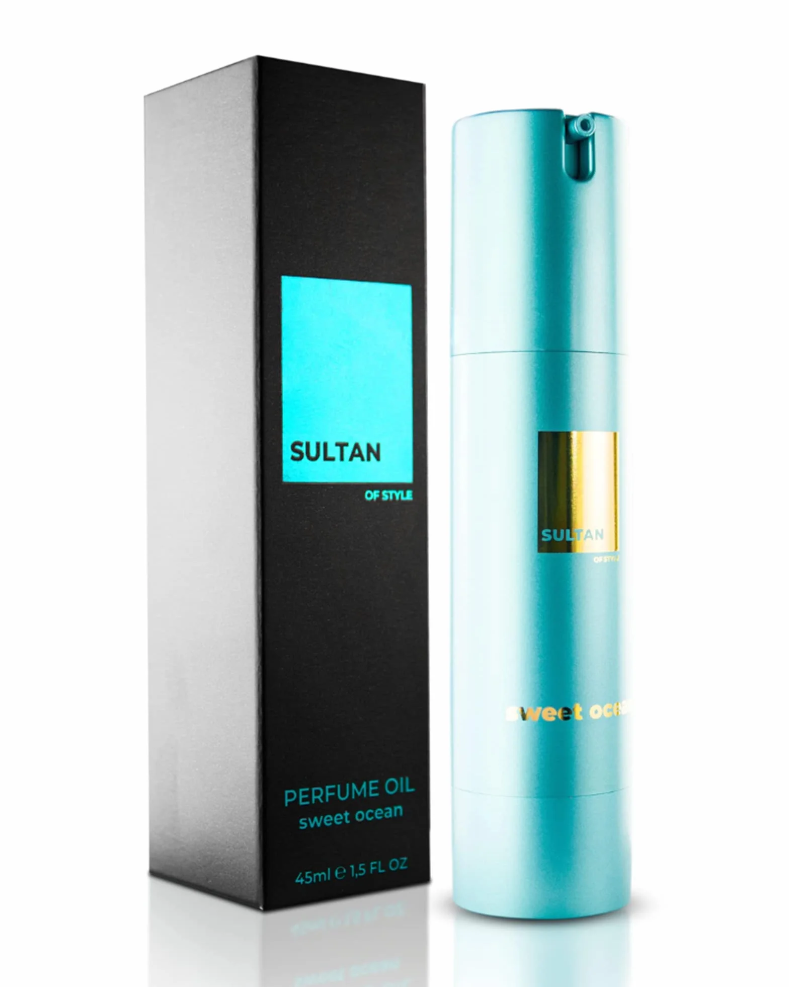 Sultan of Style Sweet Ocean Parfum Oil Herren Frischer Süßlicher Duft 100% Alkoholfrei Pflegende Ätherische Öle