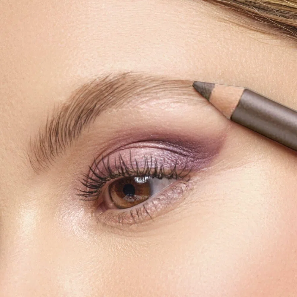 ARTDECO Eye Brow Designer mit Bürstchen – Augenbrauenstift für präzise Brauen in Braun – Füllt Lücken auf
