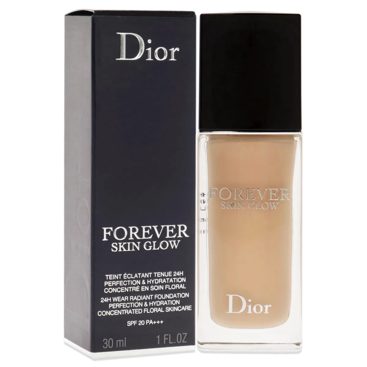 Christian Dior Forever Skin Glow Foundation 24H - 2 Cool Rosy, 30 ml.