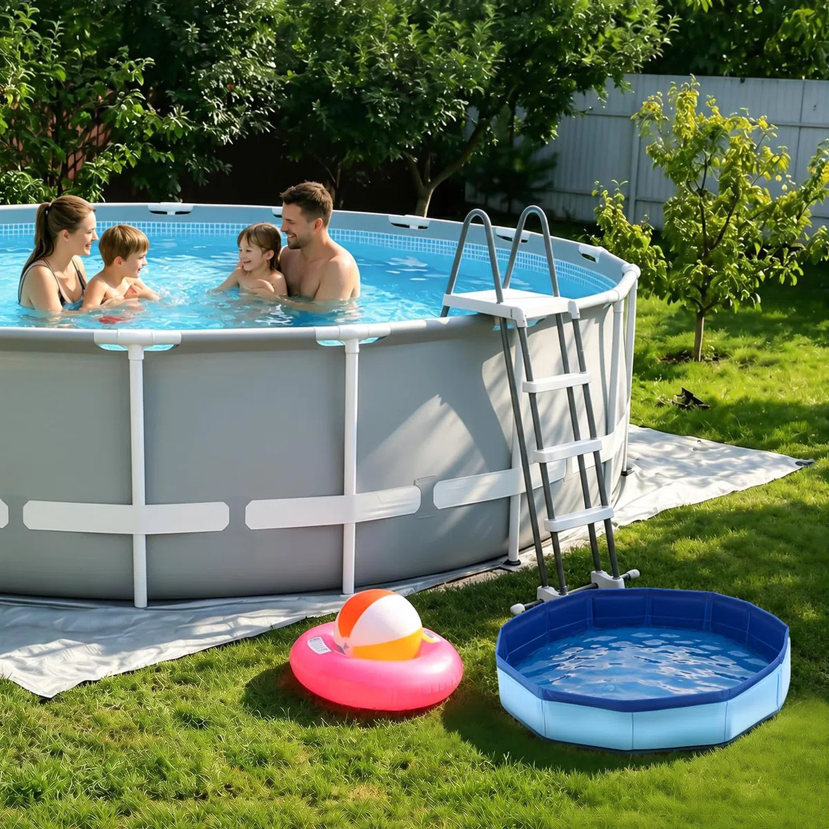 Pool Fußbadewanne Faltbar Fusswanne für Pool Fußbecken Poolwanne Tragbare Pool-Fußbad für Pools Home Spa Schwimmbecken