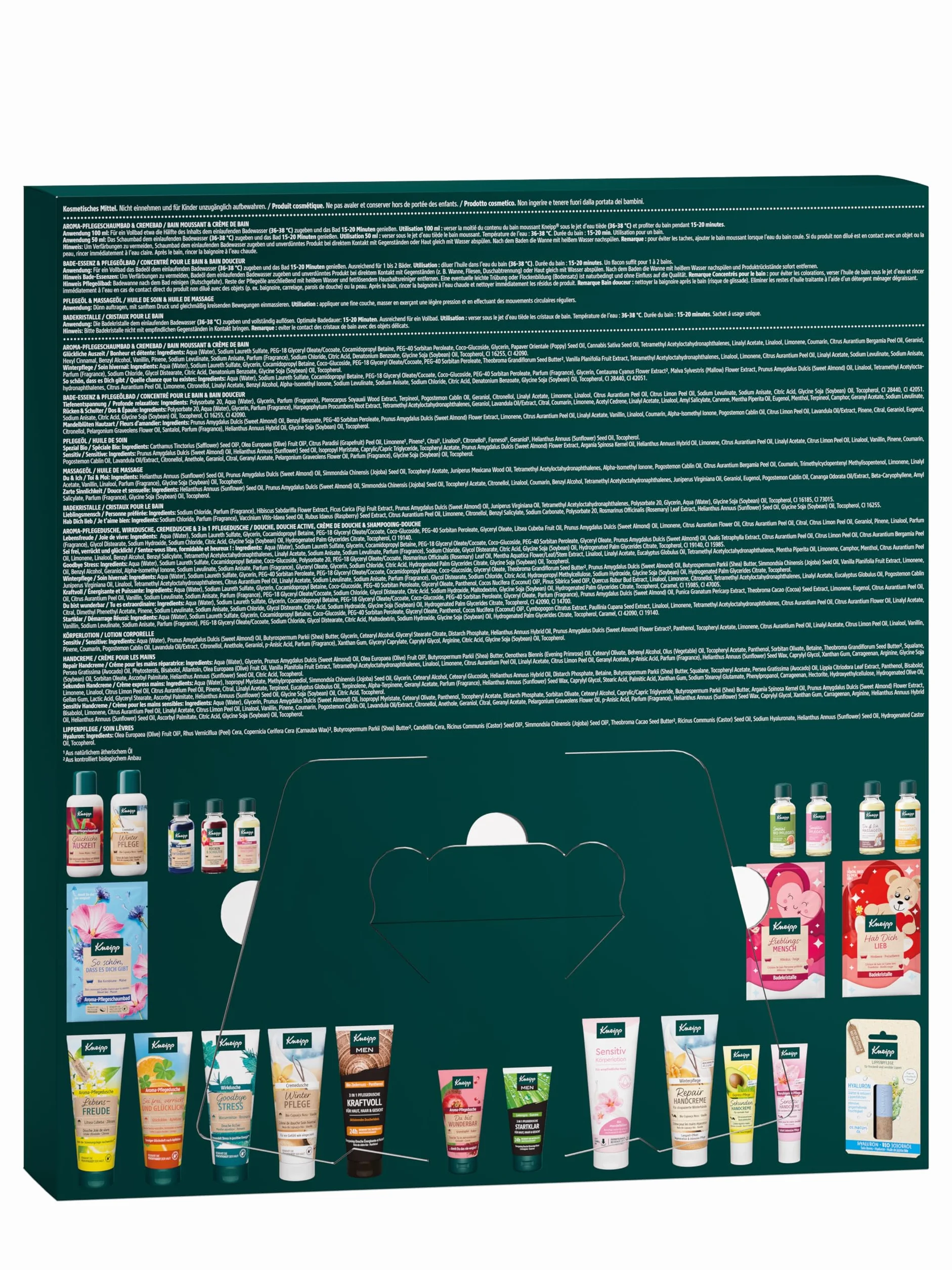 Kneipp Adventskalender 2025 - 24 Beauty Überraschungen für Wellness Momente