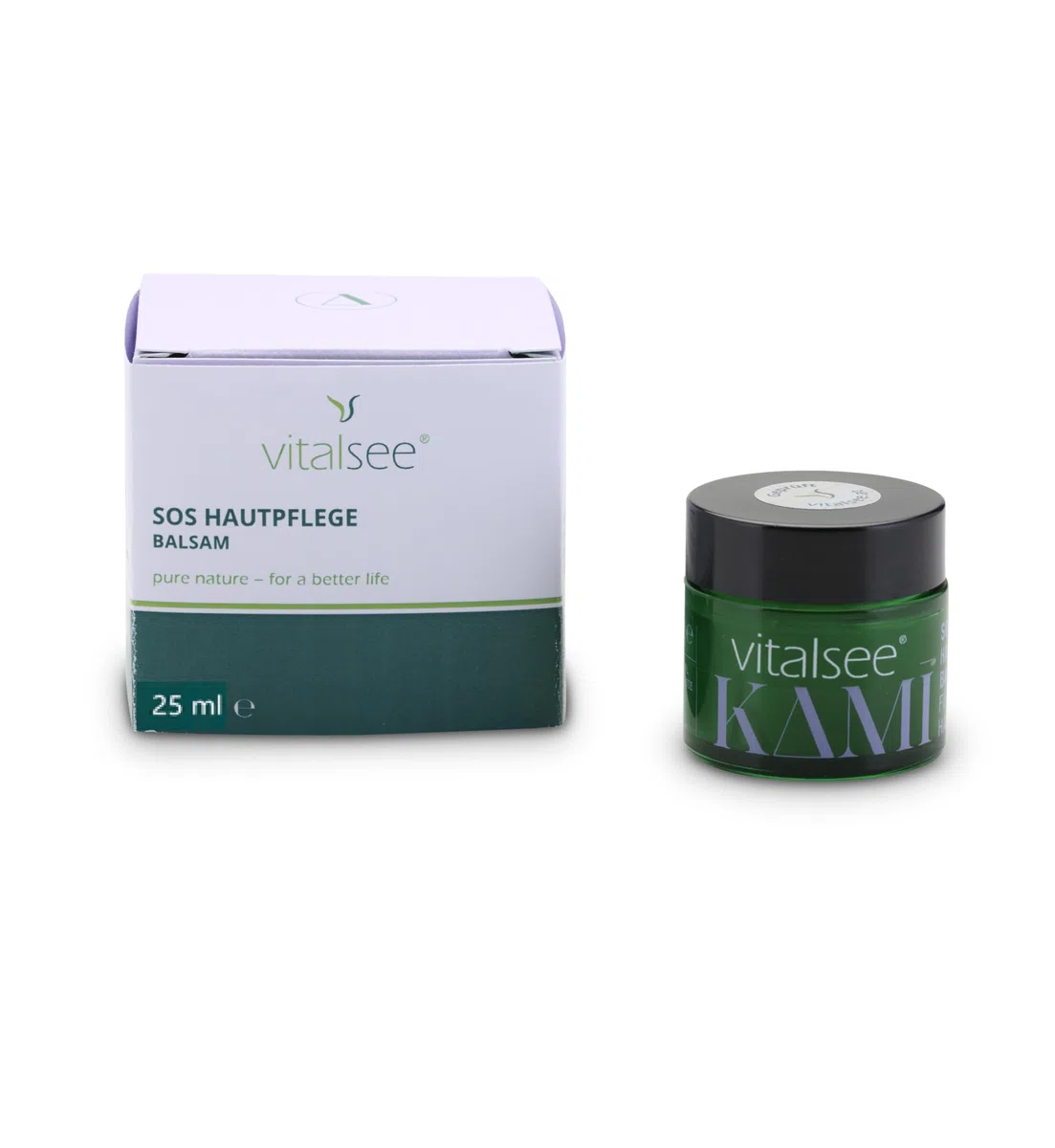 SOS Hautpflege Balsam - 100% natürlich – Wasserfrei & reichhaltig – Vielseitige Pflege für trockene Haut, Lippen & Nagelhaut – Im Tiegel