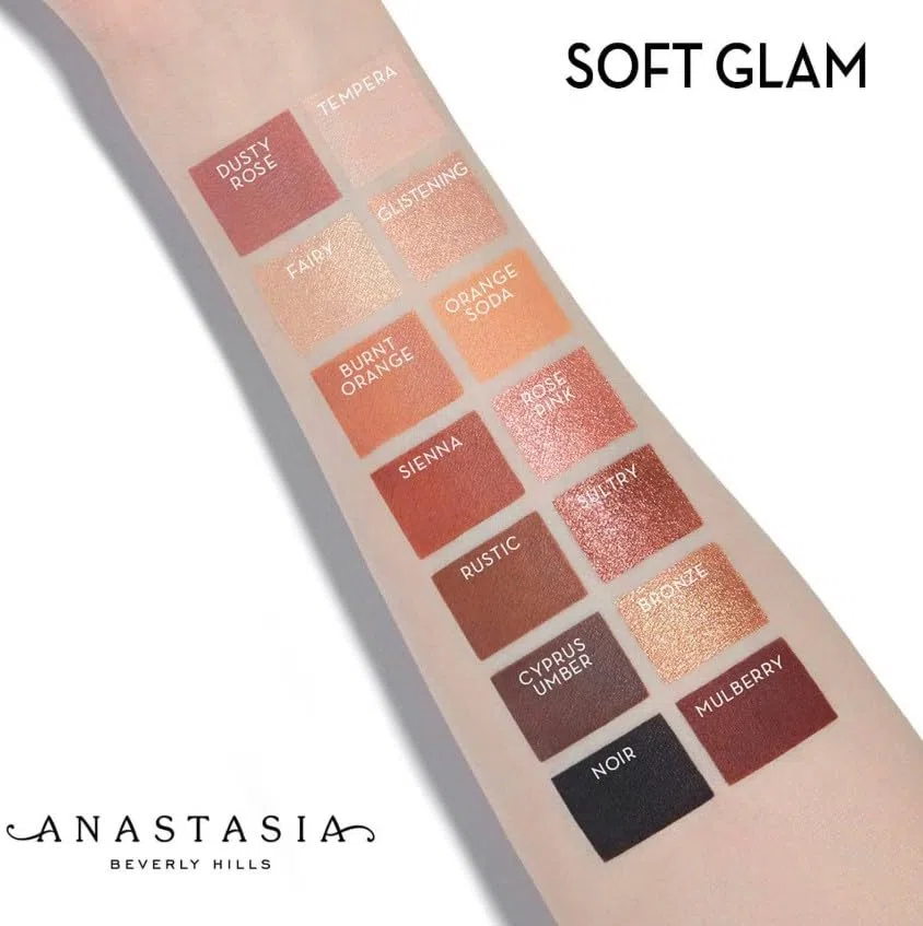 Anastasia Beverly Hills ORIGINAL | PALETTE Lidschatten Palette | by BELLA (SOFT GLAM, 0,74 g x 14 Lidschatten (1 Packung)