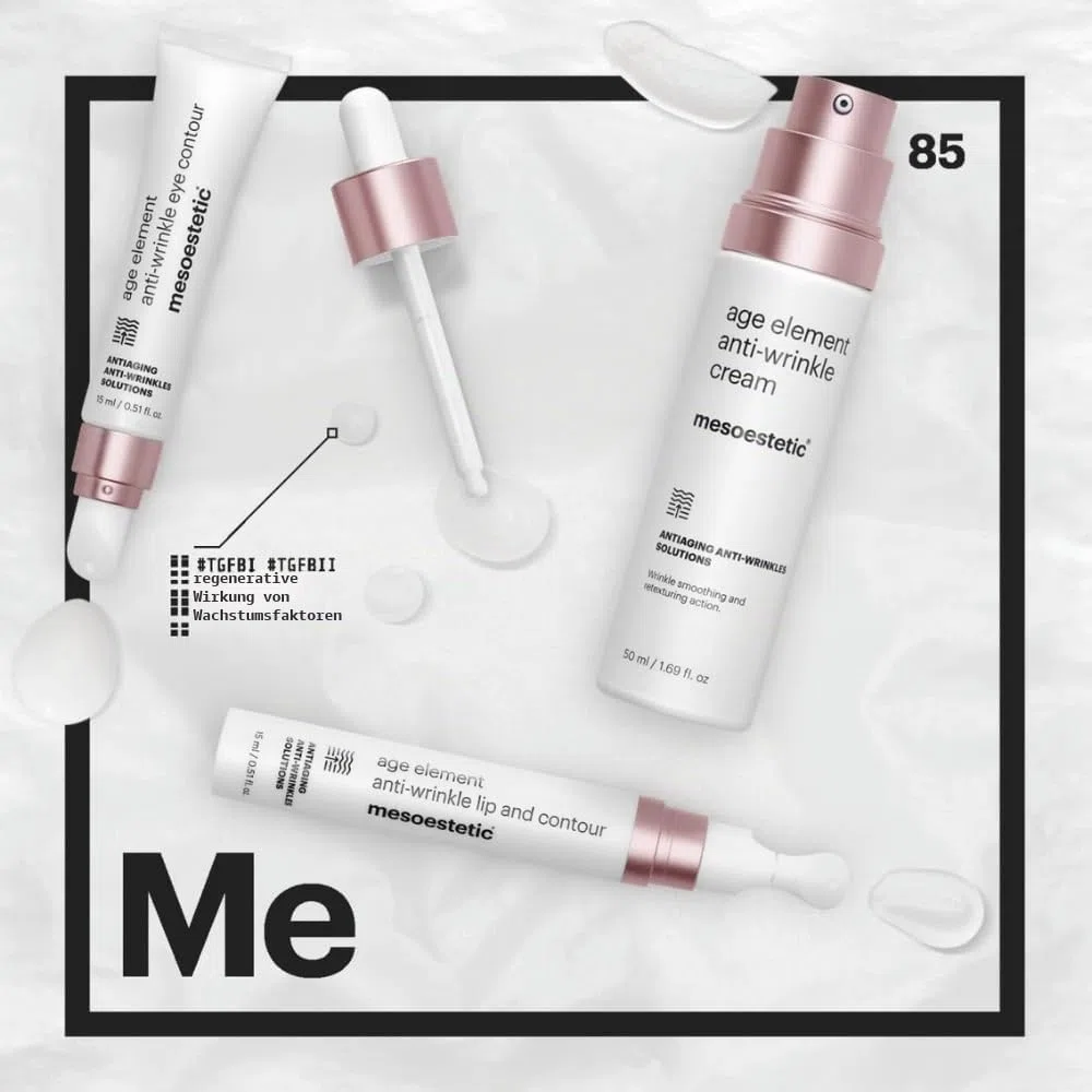 Mesoestetic Age Element Anti-Wrinkle Eye Contour, Make-up für den täglichen Gebrauch