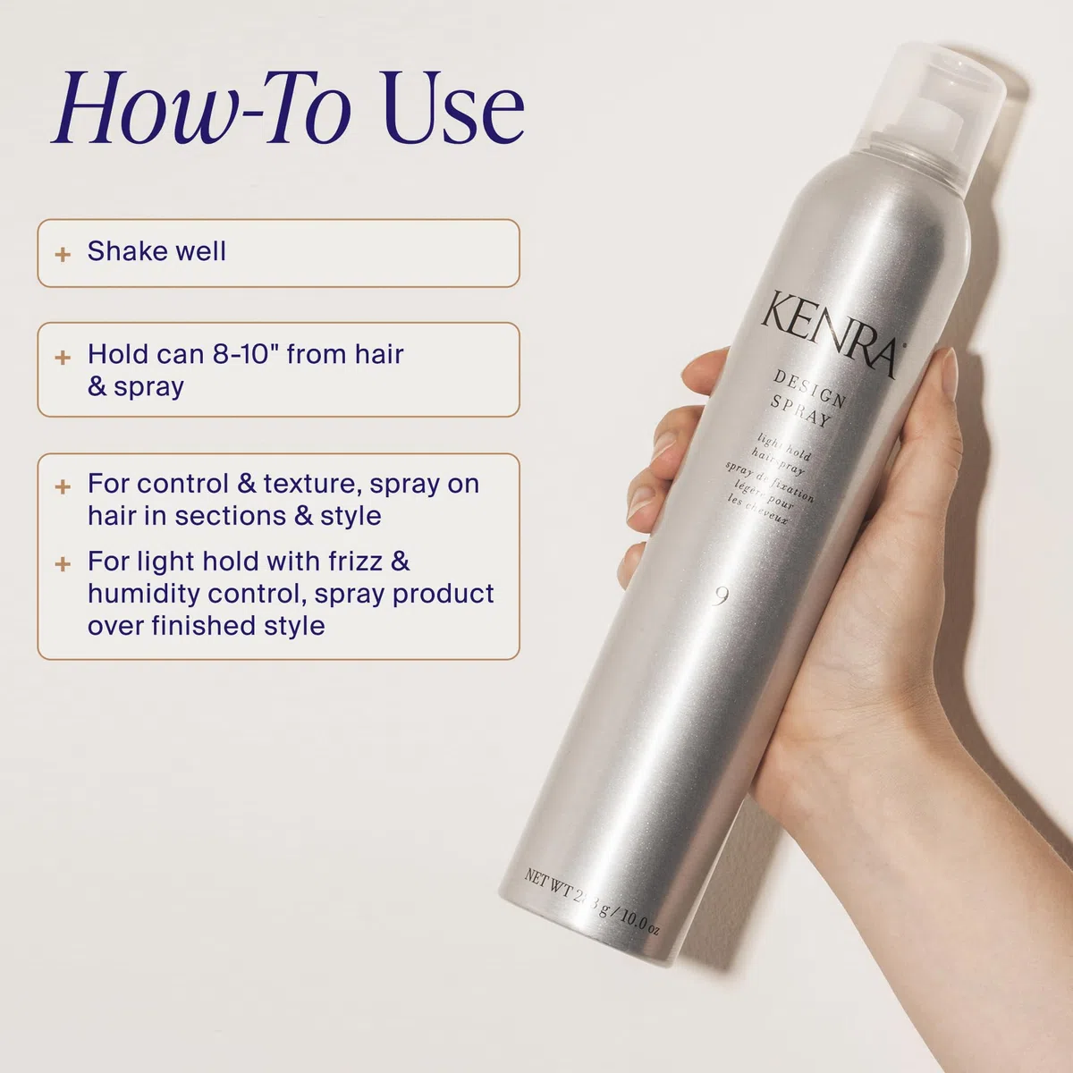 Kenra Design Spray 295 ml or 10 oz. (Haarspray)