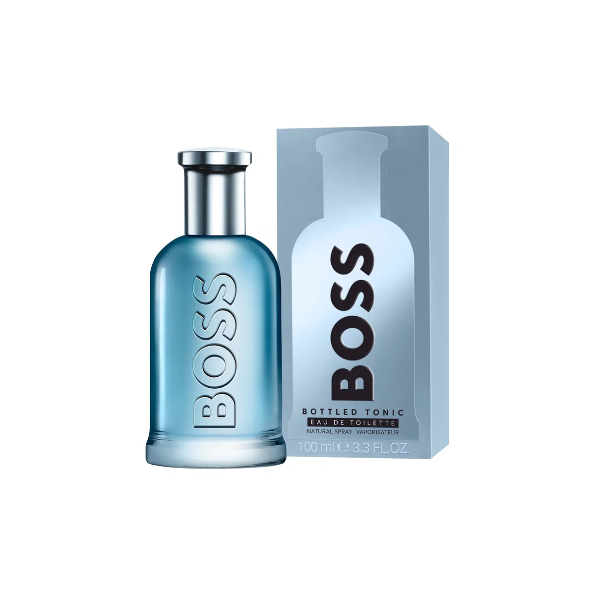 Boss Bottled Tonic Eau de Toilette frischer Herrenduft mit Noten von Vetiver und Geranie für authentische Männer, 100ml
