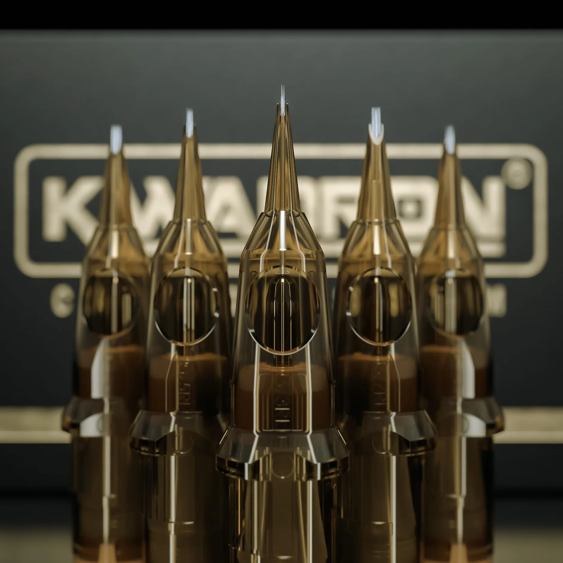 Kwadron Tattoo Cartridge System Round Shader Long Taper 0,35mm 3RS 5RS 7RS 9RS 11RS 13RS 15RS (20 pcs) (35/3RS)