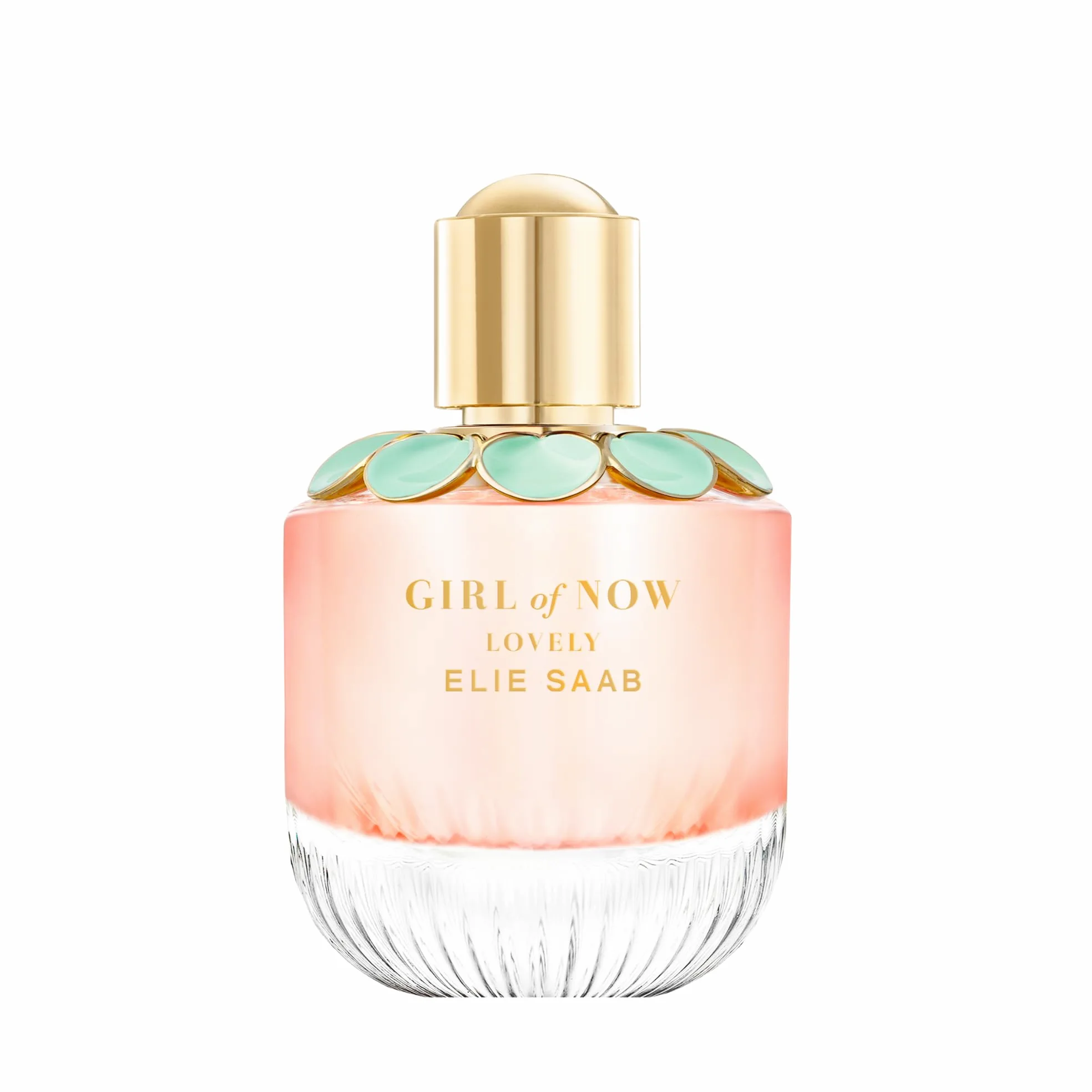 Elie Saab Girl of Now Lovely 90 ml, Eau de Parfum für Damen | Blumiger Gourmand-Duft, Prickelnde Noten von Mandarine, Birne, Mandelblüte und Tonkabohne, Transparenter Glasflakon