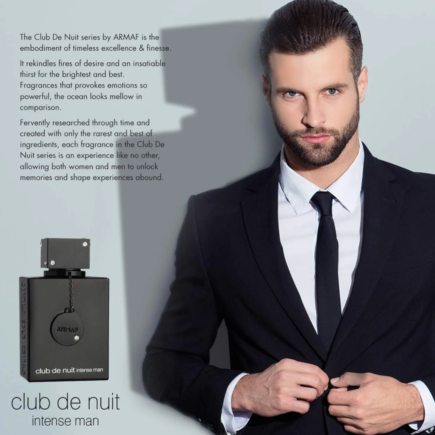 Armaf Club De Nuit Intense For Men Eau de Toilette, 105ml Schwarz