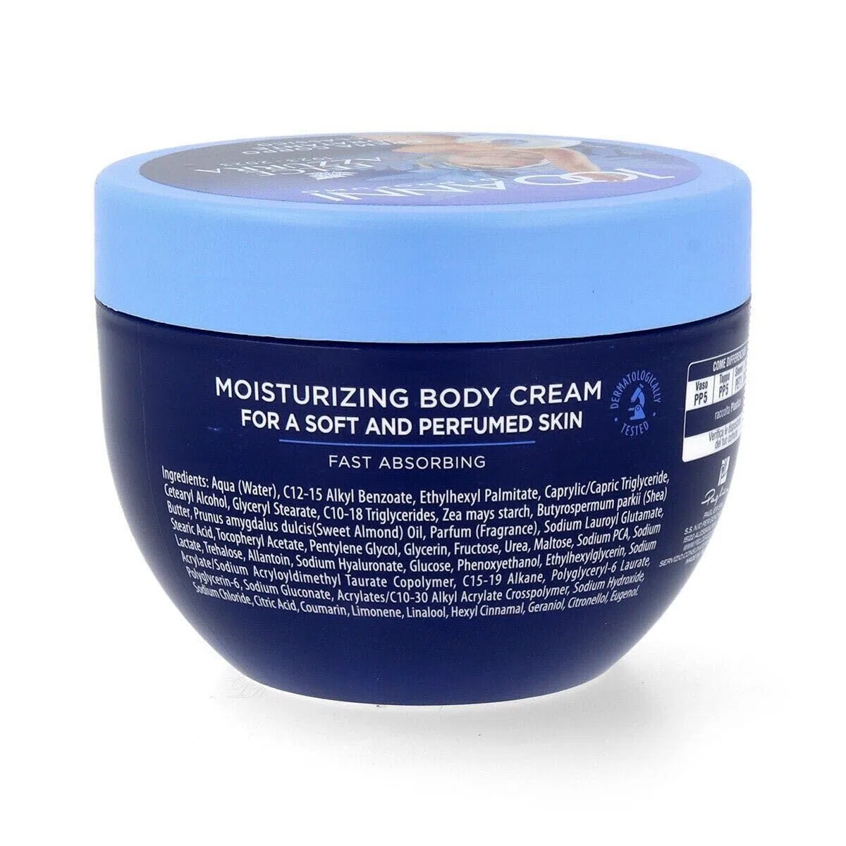 12x Felce Azzurra Körpercreme Creme Feuchtigkeitsspendende Crema Corpo Idratante 250ml + Beni Culinari Kostenloser Schlüsselanhänger