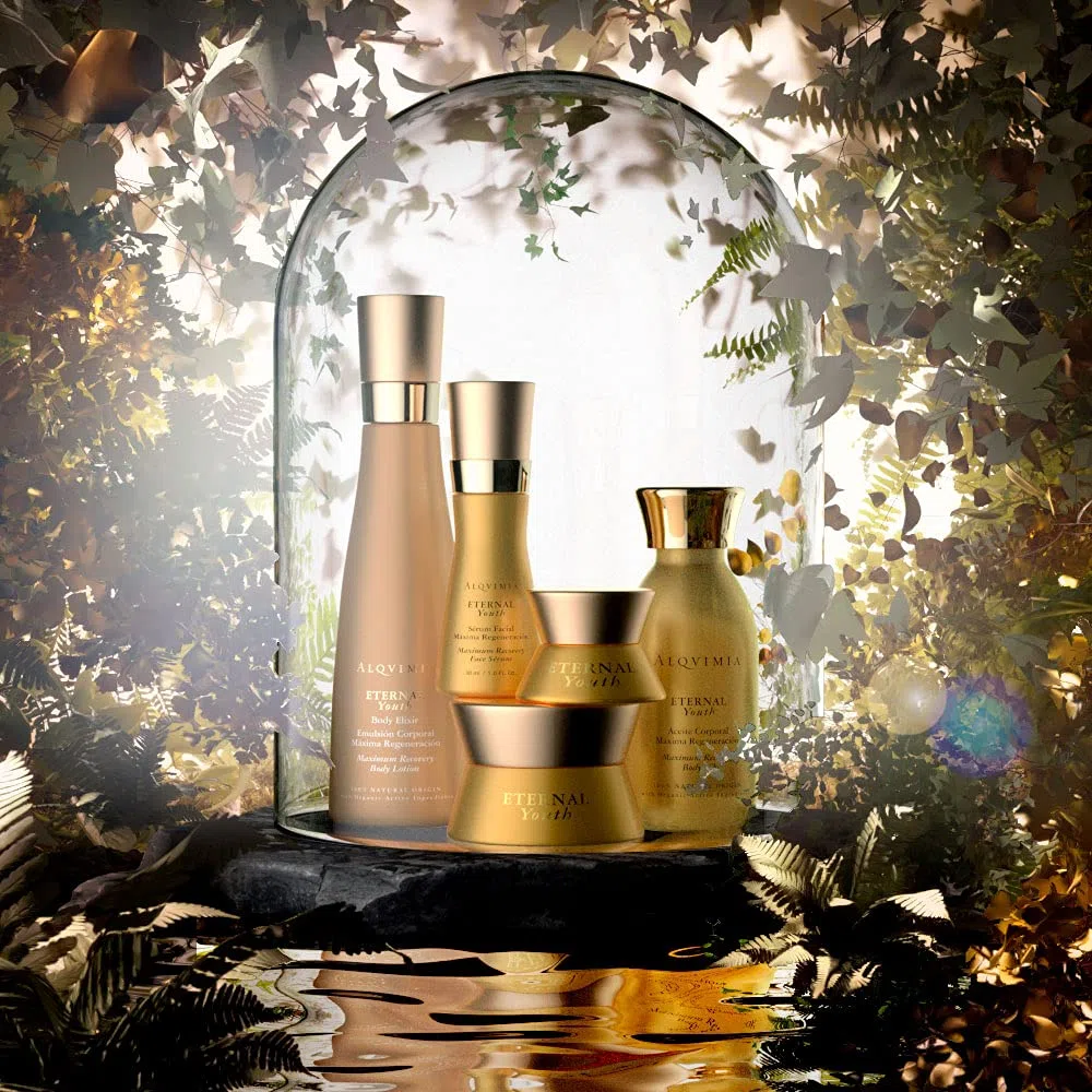 Alqvimia | Eternal Youth Maximum Regeneration Körper Öl | Anti-Falten und Hautstraffendes Body Oil | 150 ml
