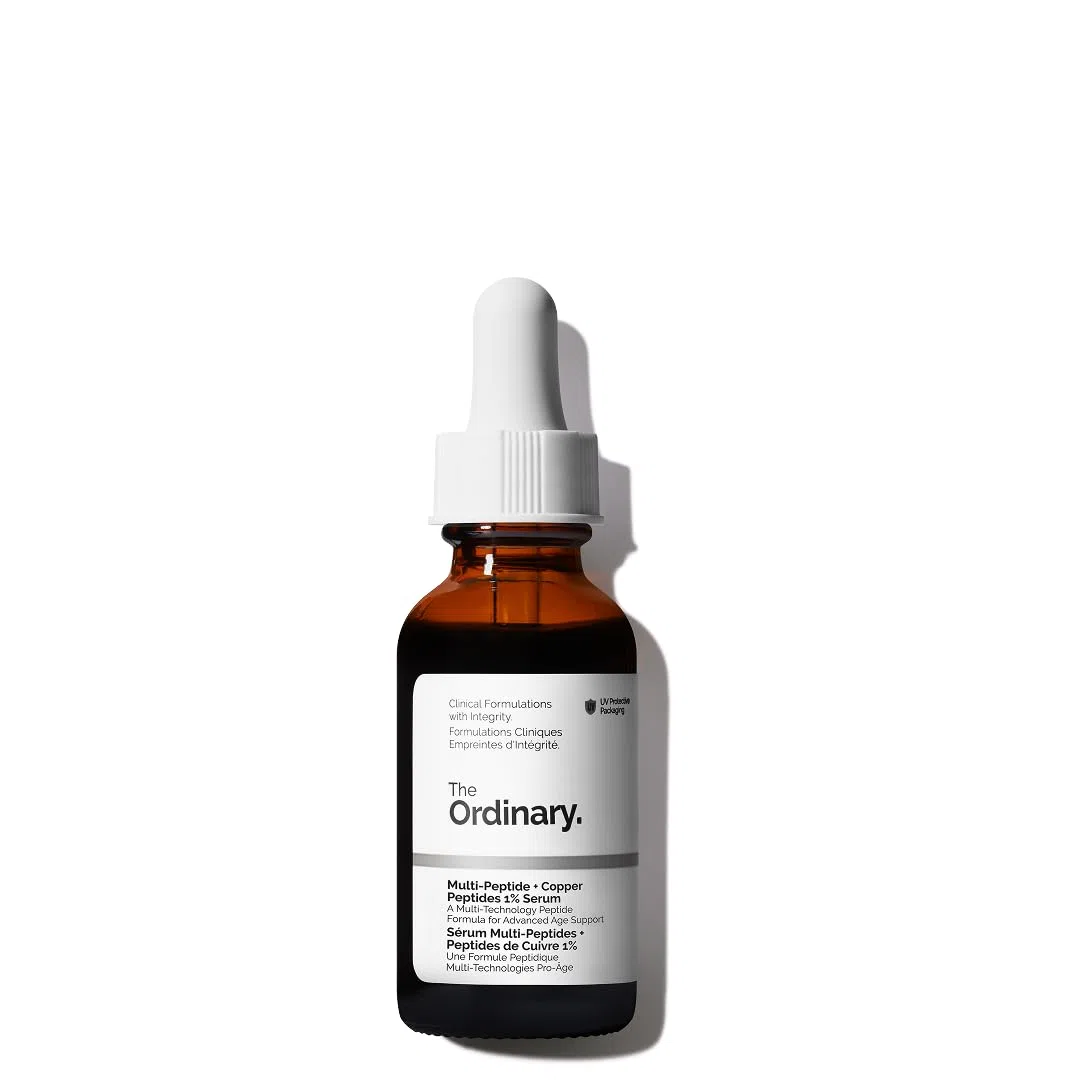 The Ordinary Multi-Peptide + Copper Peptides 1%, Anti-Aging-Serum für feine Linien und Hautelastizität, 30ml