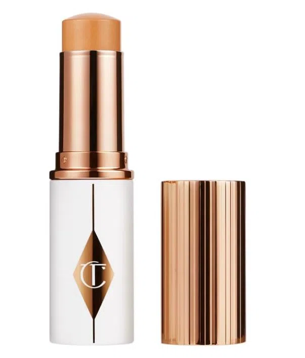 Charlotte Tilbury ORIGINAL Unreal Skin Sheer Glow Tint Feuchtigkeitsspendende Foundation Stick | 9 Gramm | by Bella (8 Medium, 9 g (1 Pack)