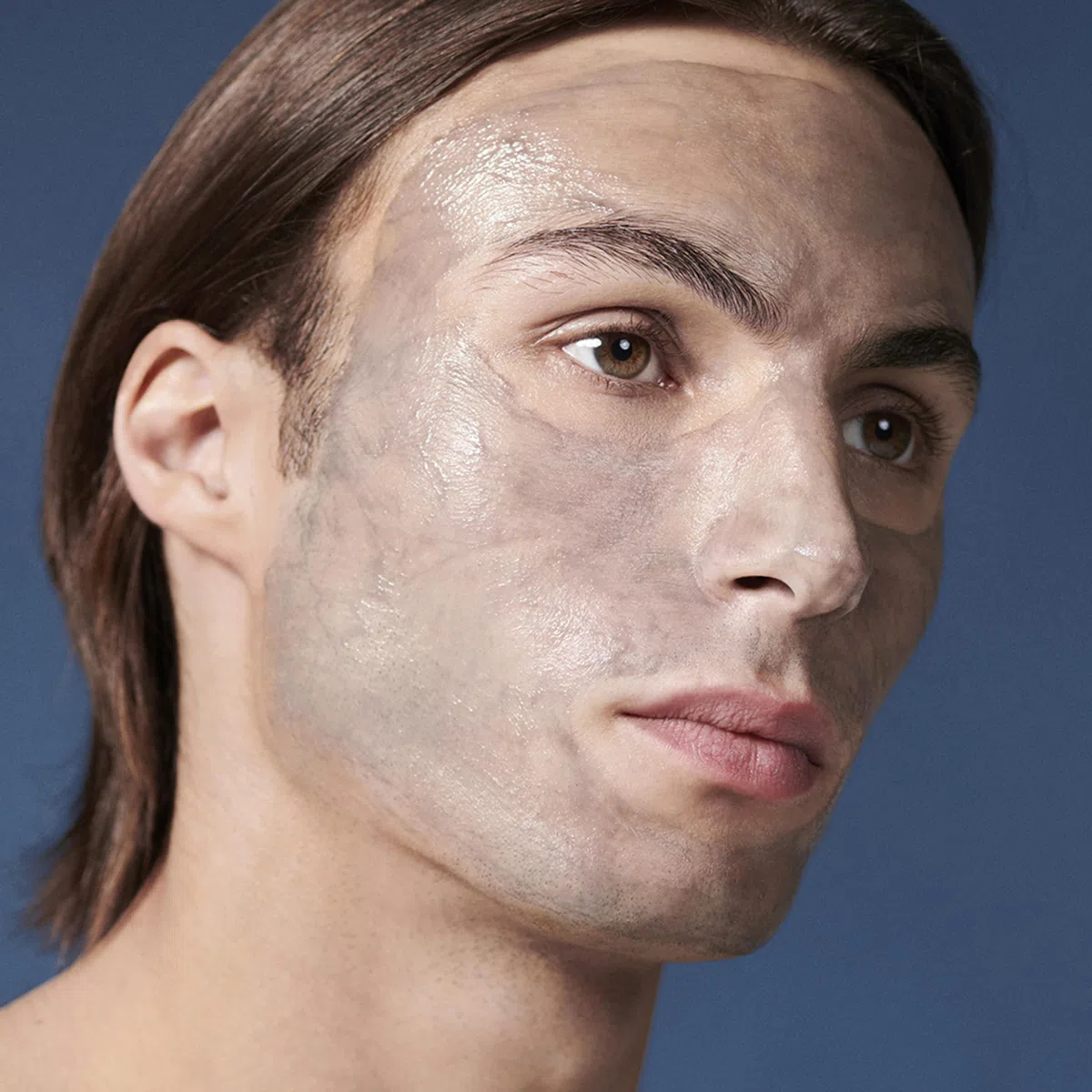 Biotherm Homme Force Supreme Black Mask Nachtcreme, schwarze Gesichtsmaske mit Algenextrakt, pflegende Anti Aging Maske für Männer, für eine revitalisierte Haut, 50 ml