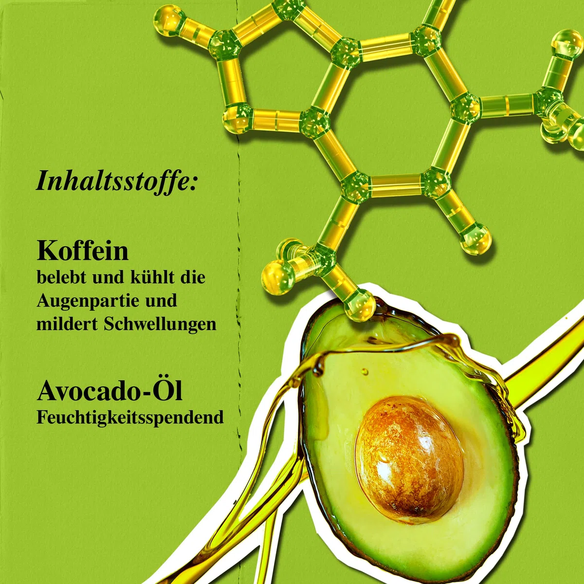 KIEHL'S Creamy Eye Treatment with Avocado, 28 ml, feuchtigkeitsspendende Avocado-Augencreme, 24 h Feuchtigkeit