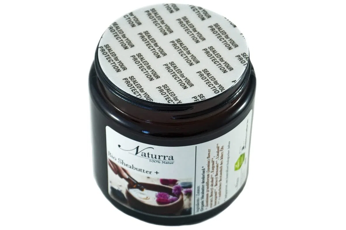 Bio Sheabutter 250g desodoriert mit Bio-Vanille Extrakt Indisch ätherisches Öl Wellnessöl Körperöl Aromatherapie Naturkosmetik Deiner Wahl - Vanilla planifolia