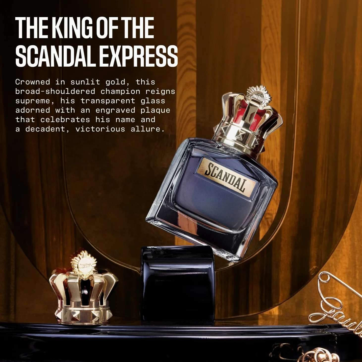 SCANDAL POUR HOMME edt vapo refillable 100 ml