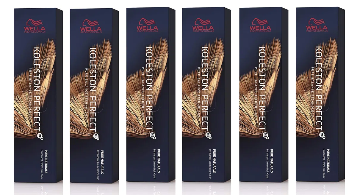 6er Wella Koleston Perfect ME+ 5/77 Hellbraun Braun Intensiv 60 ml