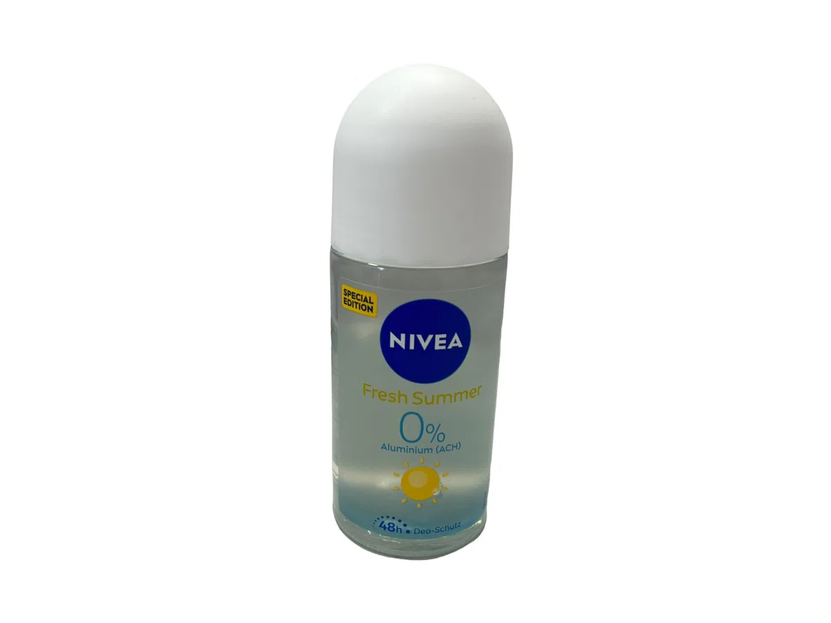NIVEA Fresh Summer Deo Roll On im 6er Pack (6x 50 ml), Deo Roller ohne Aluminium mit sommerlich leichtem Duft, Deodorant mit 48h Schutz pflegt die Haut