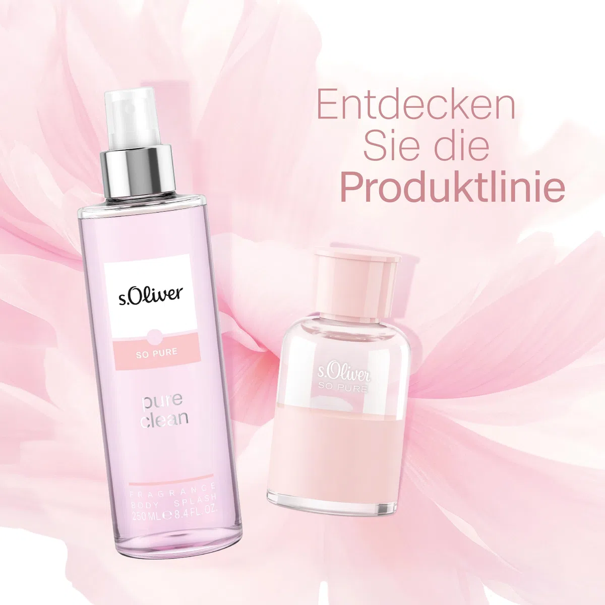 s.Oliver SO PURE Women Body Splash 250ml - spritzig blumig feminin