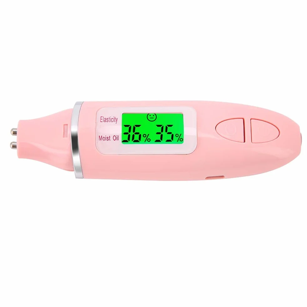 PowerLead Hautpflege-Analysegerät digital Hautteststift mit LCD-Display