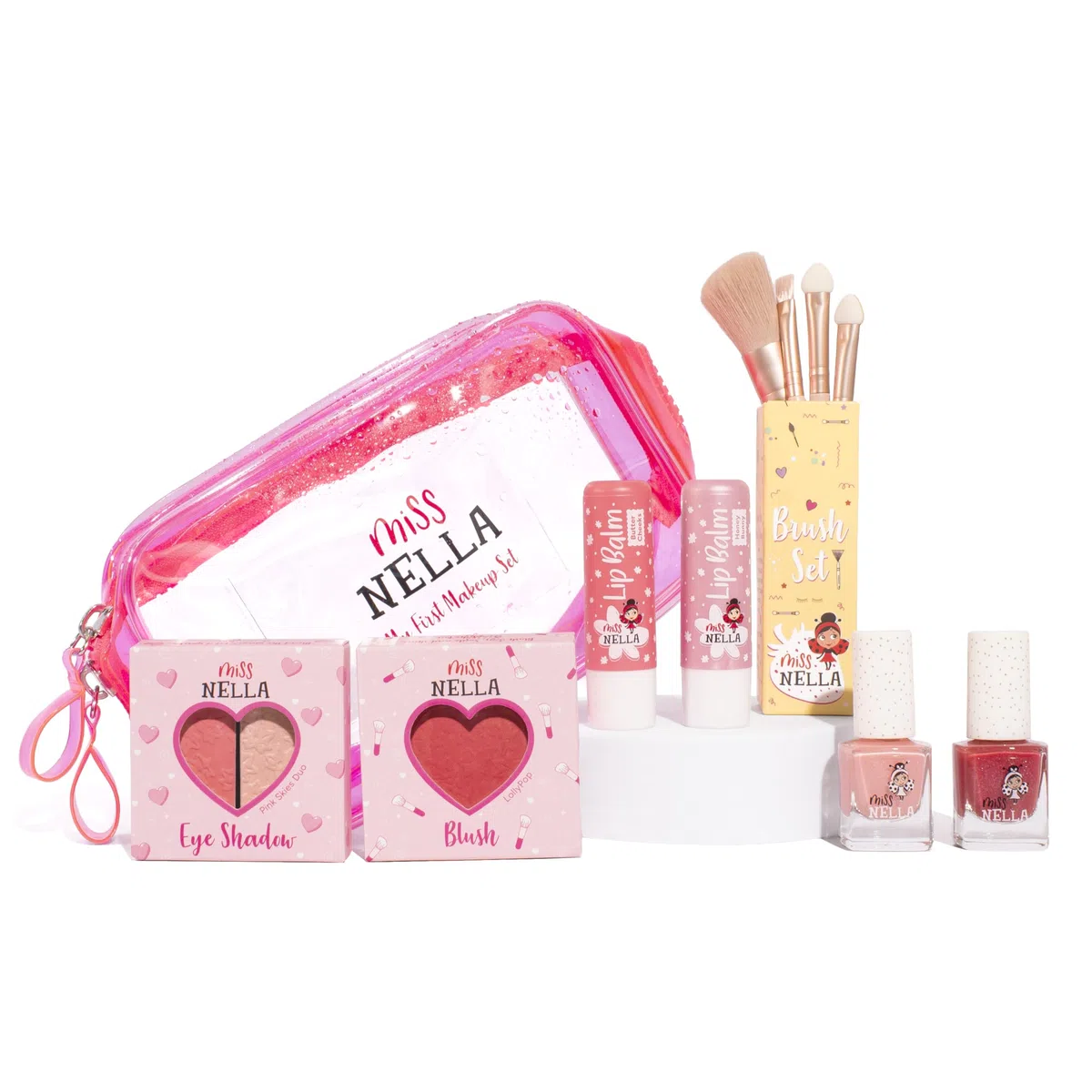 Miss Nella TASCHE DER WUNDER Das perfekte Geschenkset für Kosmetiktaschen für Mädchen, die sich wie eine Mama verkleiden wollen