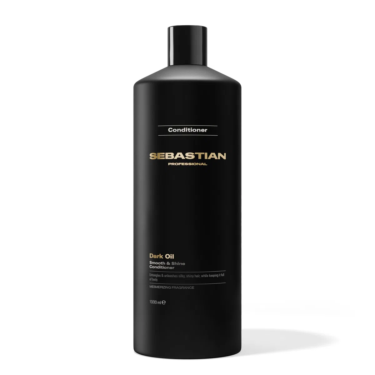 SEBASTIAN PROFESSIONAL DARK OIL – Schwereloser Conditioner für alle Haartypen – mit Jojoba- und Arganöl – intensive Anti-Frizz Haarpflege für geschmeidig schöne Haare – 1000 ml