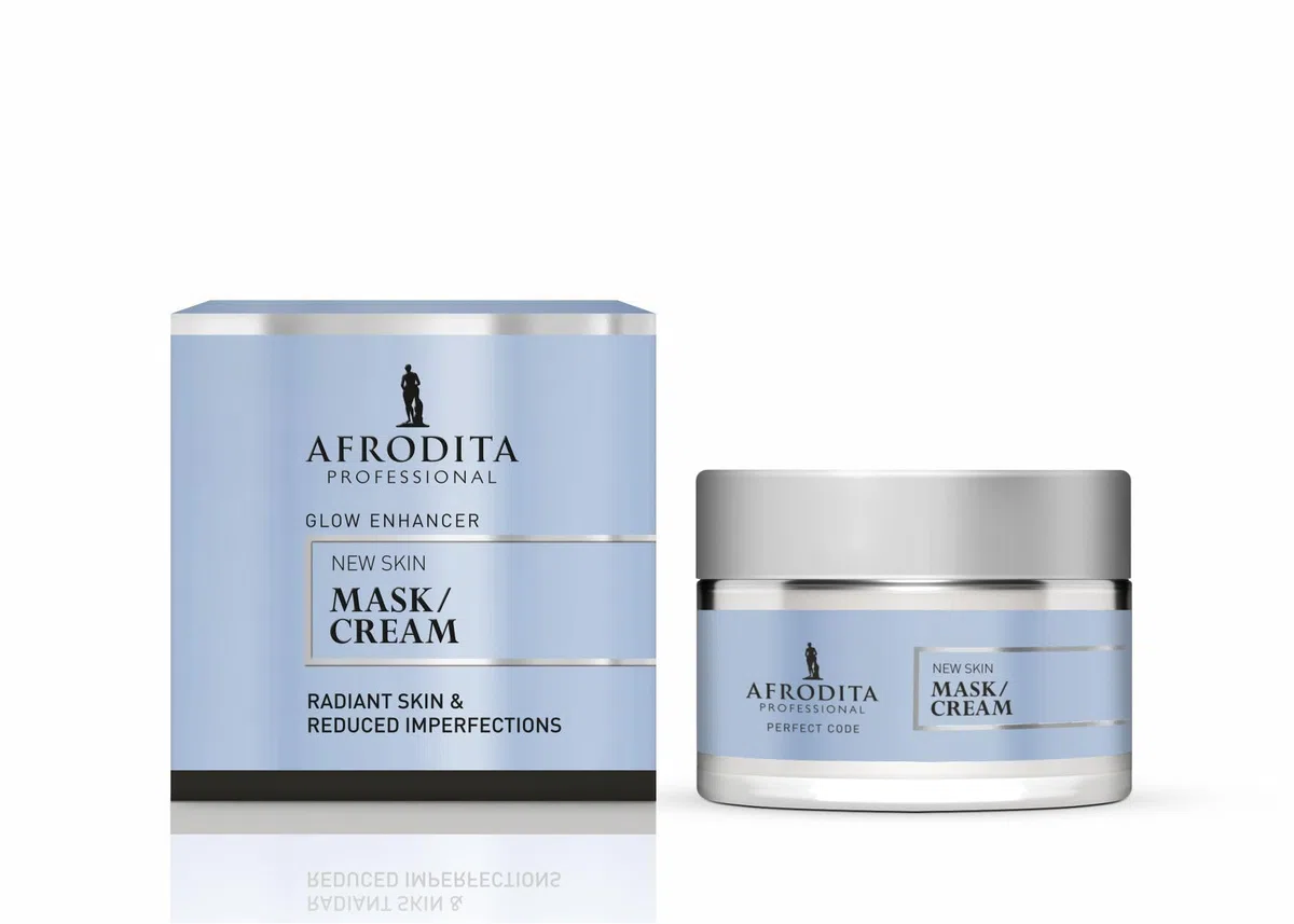 Afrodita Professional Overnight Gesichtsmaske & Nachtcreme 50 ml – Enzym Glow Maske für weichere glattere Haut, ebenmäßigeren Teint & weniger sichtbare Unregelmäßigkeiten