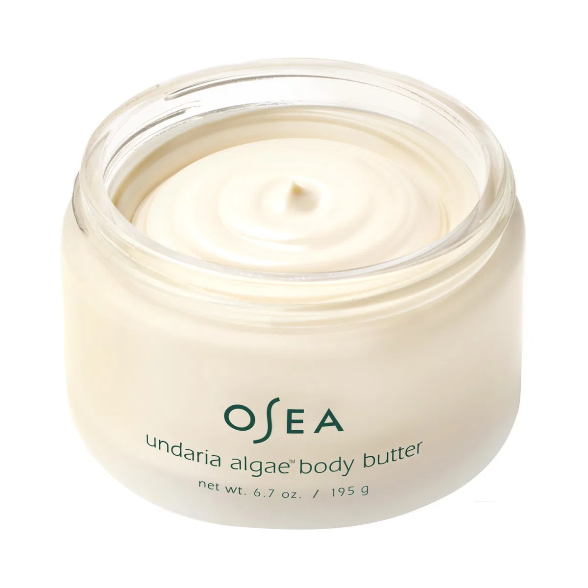 OSEA Undaria Algae Body Butter 6.7 oz | Ultra feuchtigkeitsspendend, trockene und kreppige Haut, straffere Haut, dicke Cremetextur, Undaria Seetang, sauber und vegan