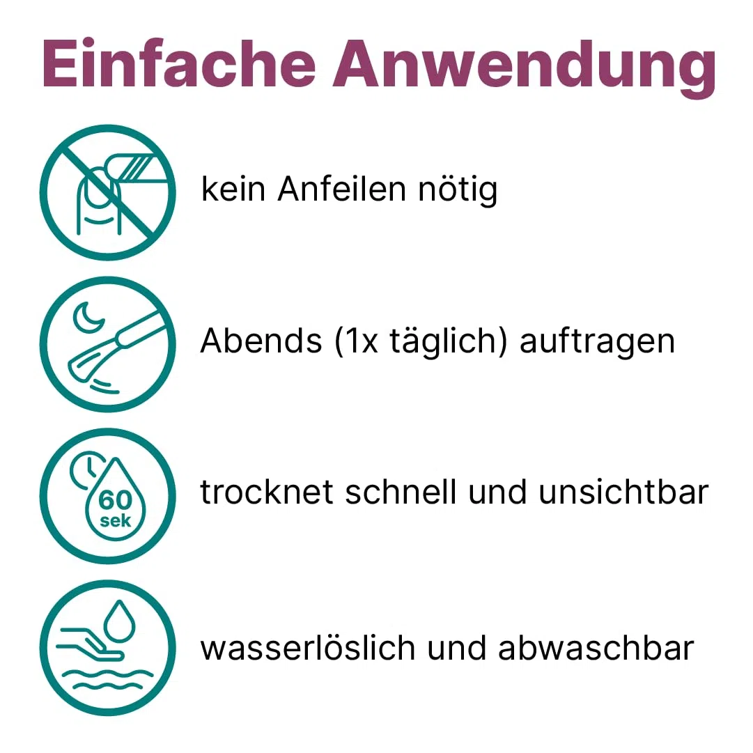 Nagelserum von CT 8ml - Nagelpflege bei verfärbten, verdickten Nägeln – mit 8% Ciclopirox – Wasserlöslicher Nagellack mit Chitosan (HPCH) – Regeneriert brüchige Nägel mit Silicium & MSM - PZN 19902455