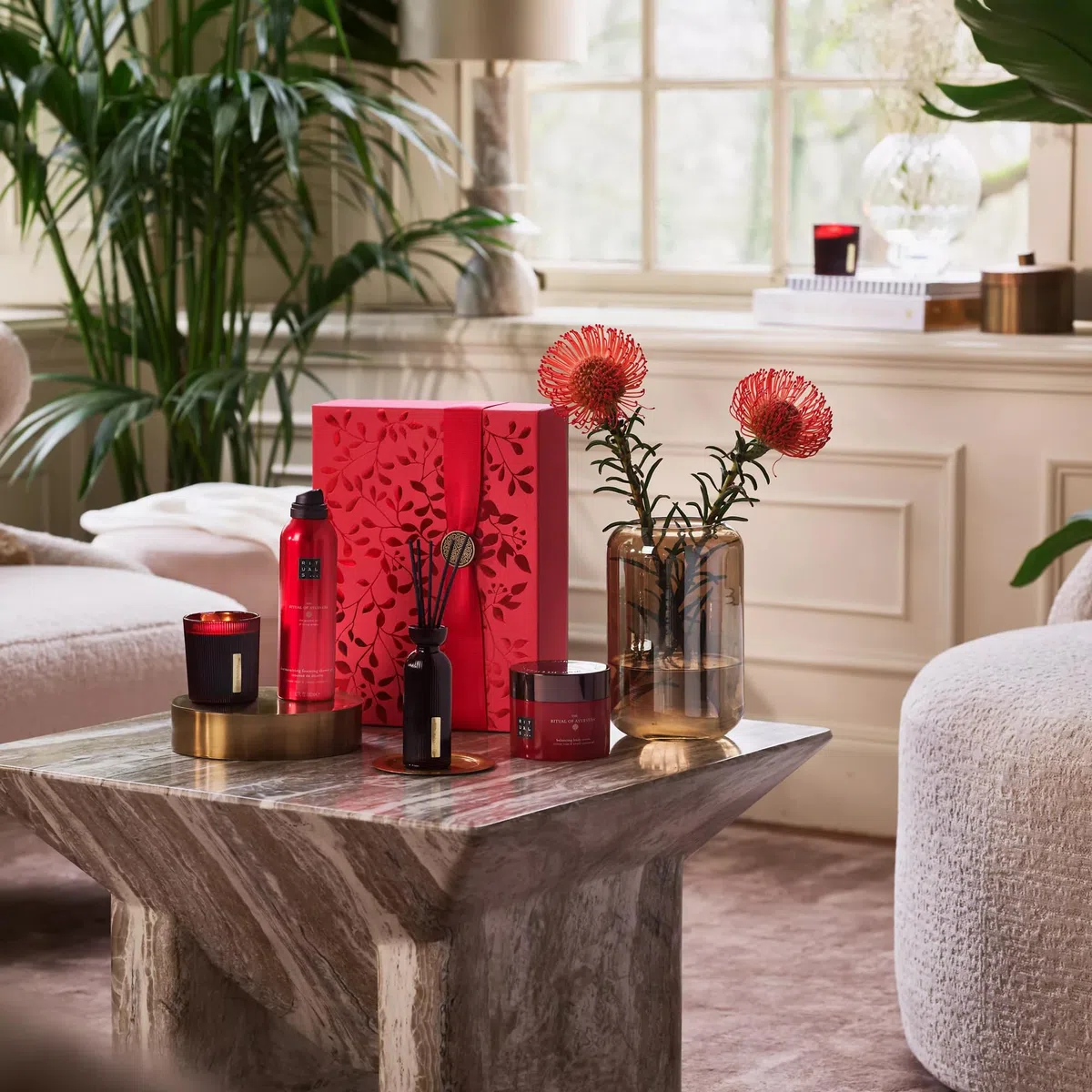 RITUALS Geschenkset Das Ritual des Ayurveda Large Körperpflegeprodukte indisches Rosen- Süßmandelöl Ausgleichender Duft